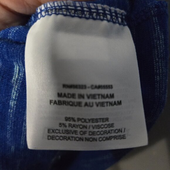 Womens Workout Top Bundle, Blue Nike Tank & Maroon Asics Top, S - Picture 6 of 10